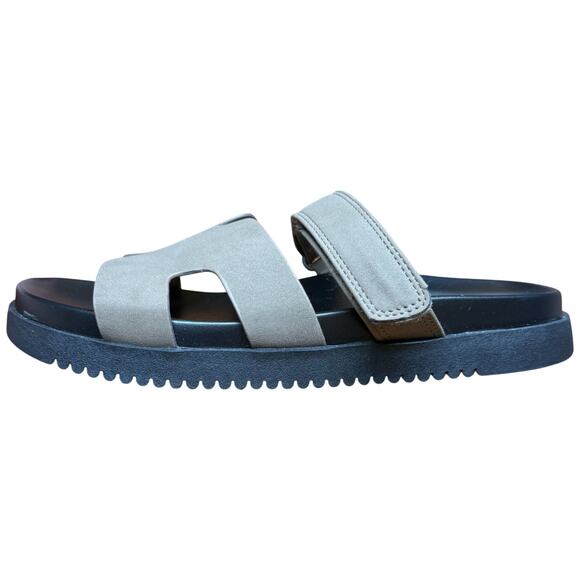 SM New York Steve Madden Moana Women's 8.5M Tan Black Slides Sandals Flatform - Picture 11 of 11